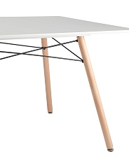 Кухонный стол Stool Group DSW Rectangle 120*80 белый УТ000000983 4