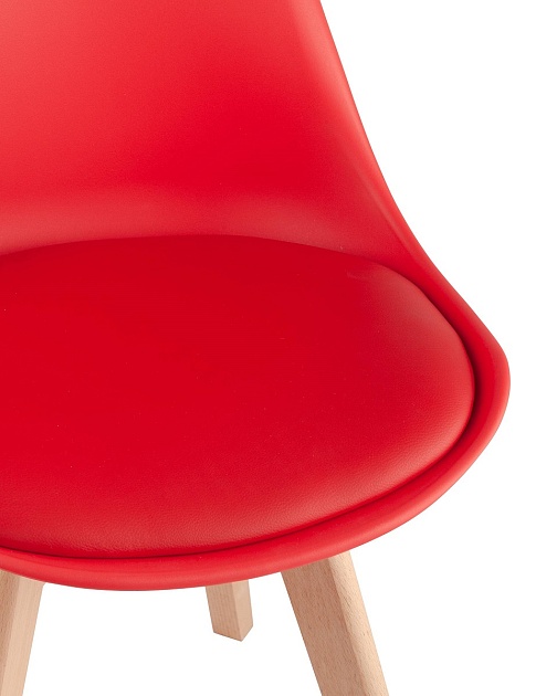 Кухонный стул Stool Group FRANKFURT красный дер. ножки Y863 red Фото № 6