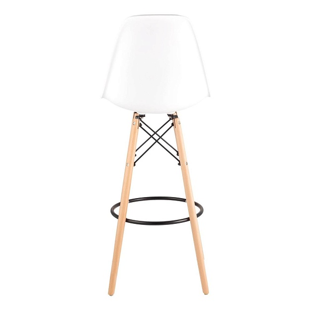 Барный стул Stool Group DSW 8056H White Seat Dual Фото № 3