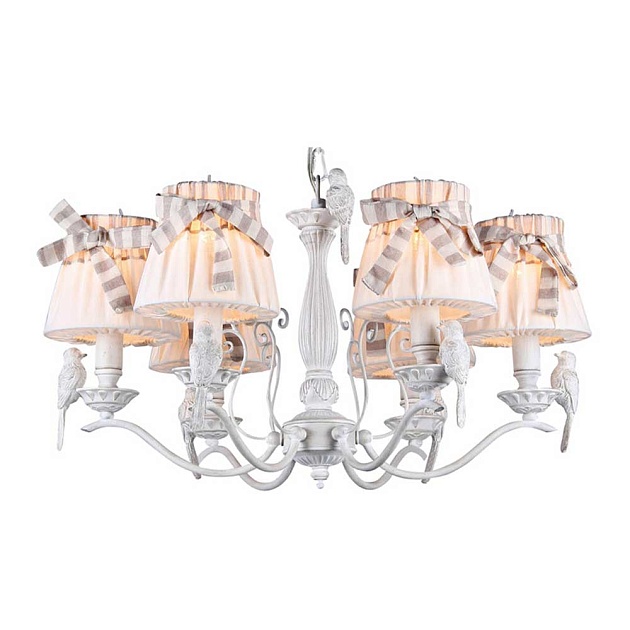 Подвесная люстра Maytoni Bird ARM013-06-W Фото № 2