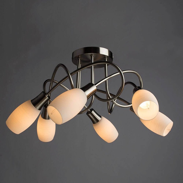 Потолочная люстра Arte Lamp A4591PL-6SS Фото № 2
