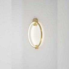 Бра Crystal Lux REAL AP18W LED BRASS 4