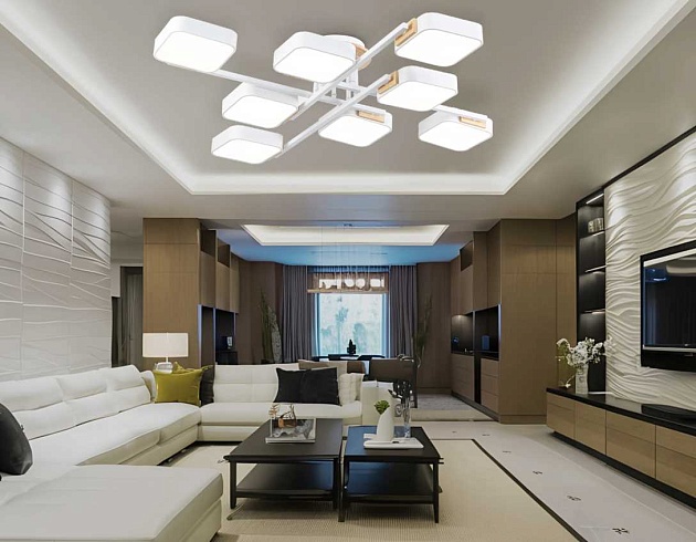 Люстра на штанге Ambrella light COMFORT FL4888 Фото № 2