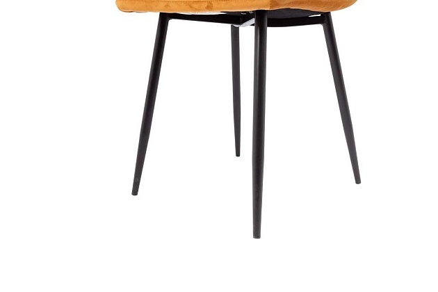 Кухонный стул AksHome Dallas горчичный, велюр 76330 Фото № 7