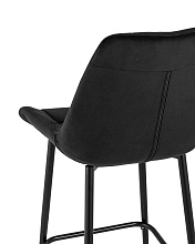 Полубарный стул Stool Group Флекс велюр черный AV 405-N28-08(PP) 5