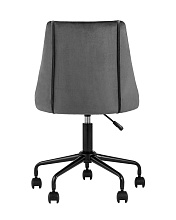 Поворотное кресло Stool Group Сиана велюр серый CIAN GREY 3