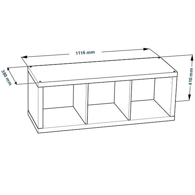 Стеллаж Шведский Стандарт FÖRA 3 S00012 Фото № 3