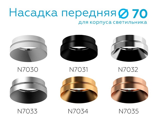 Насадка передняя Ambrella light DIY Spot N7033 Фото № 5