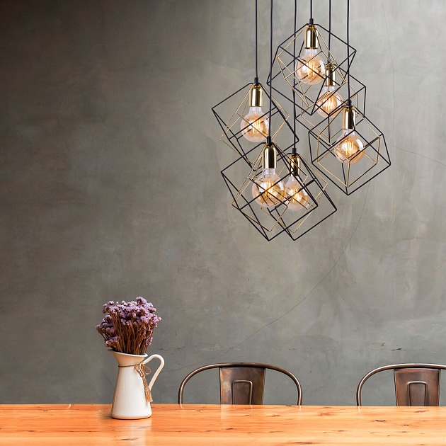 Подвесной светильник TK Lighting 191 Alambre изображение 4 Подвесной светильник TK Lighting 191 Alambre Фото № 4