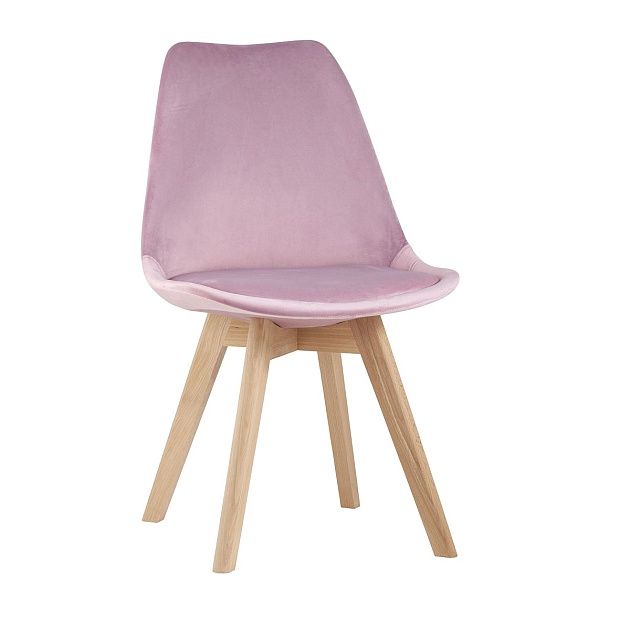 Кухонный стул Stool Group FRANKFURT велюр розовый Y863 velvet pink Фото № 1