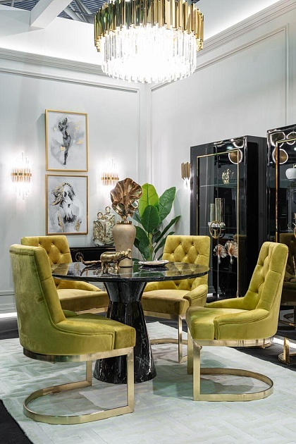 Кухонный стул Garda Decor 76AR-6210Gold-OLV Фото № 8