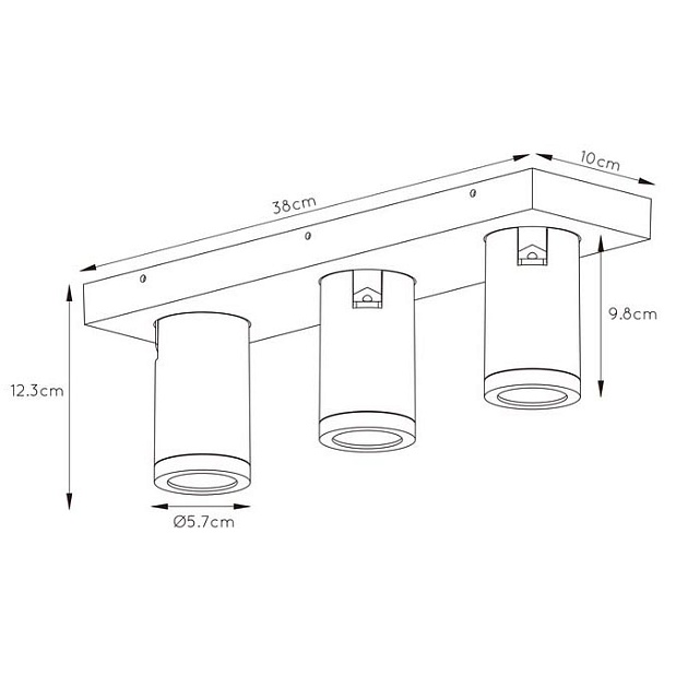 Спот Lucide Taylor 09930/15/30 изображение 2 Спот Lucide Taylor 09930/15/30 Фото № 2