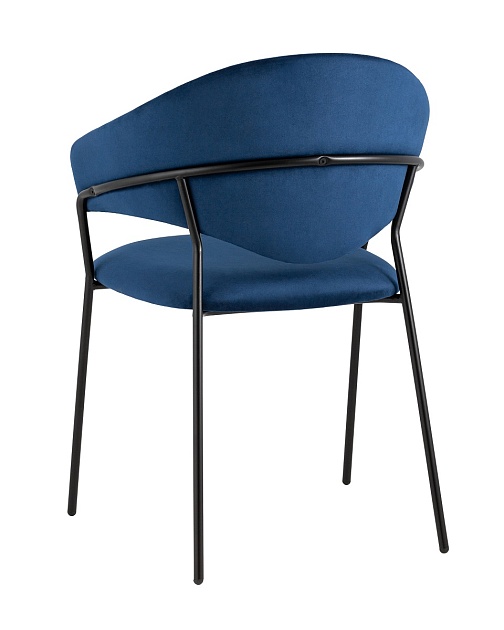 Кухонный стул Stool Group Алексис велюр синий AV 445-Cb-08 изображение 6 Кухонный стул Stool Group Алексис велюр синий AV 445-Cb-08 Фото № 6