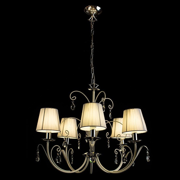 Подвесная люстра Arte Lamp Romana Snow A1743LM-5WH изображение 4 Подвесная люстра Arte Lamp Romana Snow A1743LM-5WH Фото № 4