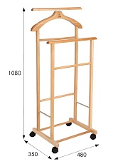 Гардеробная вешалка Мебелик В 22Н 005544 2