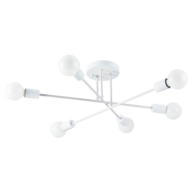 Потолочная люстра Arte Lamp Alastor A5435PL-6WH Фото № 1
