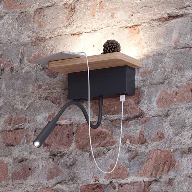 Бра Odeon Light Hightech Woody 3868/8WL изображение 3 Бра Odeon Light Hightech Woody 3868/8WL Фото № 3