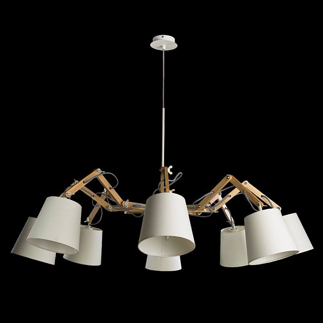 Подвесная люстра Arte Lamp Pinoccio A5700LM-8WH изображение 6 Подвесная люстра Arte Lamp Pinoccio A5700LM-8WH Фото № 6
