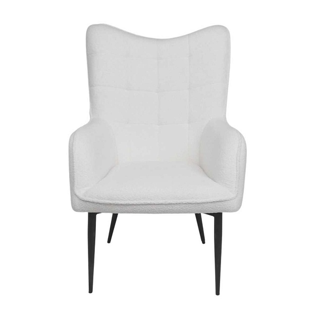 Кресло AksHome Kenzo белый, мех 89978 Фото № 6