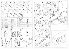 Компьютерный стол Woodville Erida 11889 1