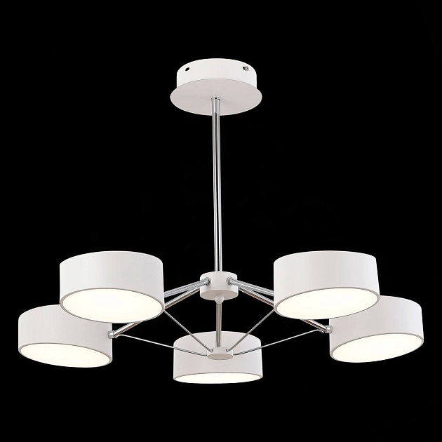 Потолочная светодиодная люстра Evoluce Valle SLE6005-502-05 изображение 6 Потолочная светодиодная люстра Evoluce Valle SLE6005-502-05 Фото № 6