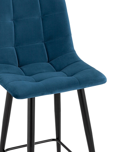 Полубарный стул Stool Group Джанго велюр синий vd-django-b29 изображение 2 Полубарный стул Stool Group Джанго велюр синий vd-django-b29 Фото № 2