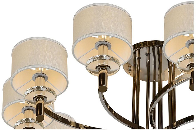 Потолочная люстра iLamp Fusion 88396/10 CR Фото № 3