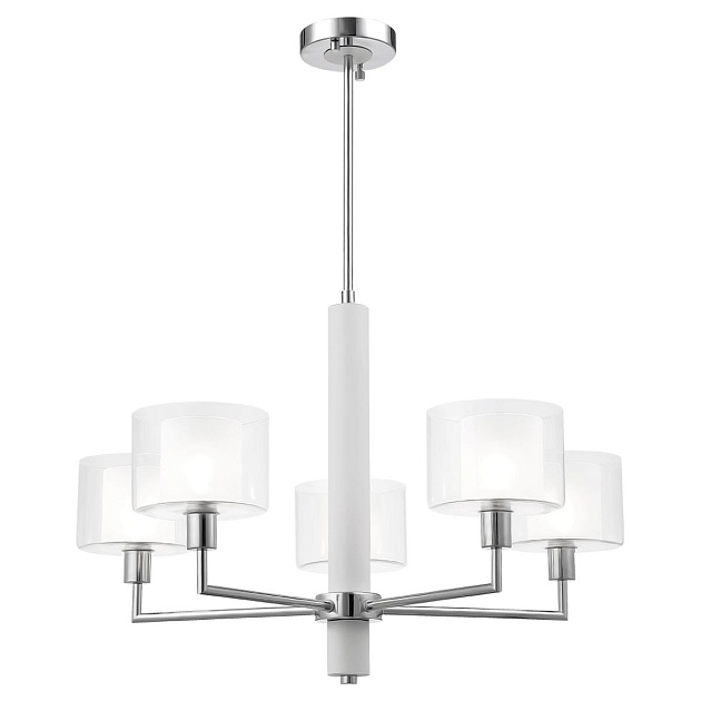 Подвесная люстра Crystal Lux Maestro SP-PL5 Chrome Фото № 3