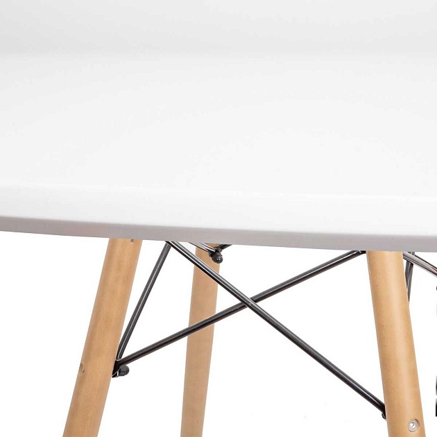 Кухонный стол AksHome Leila белый, мдф 38182 Фото № 4