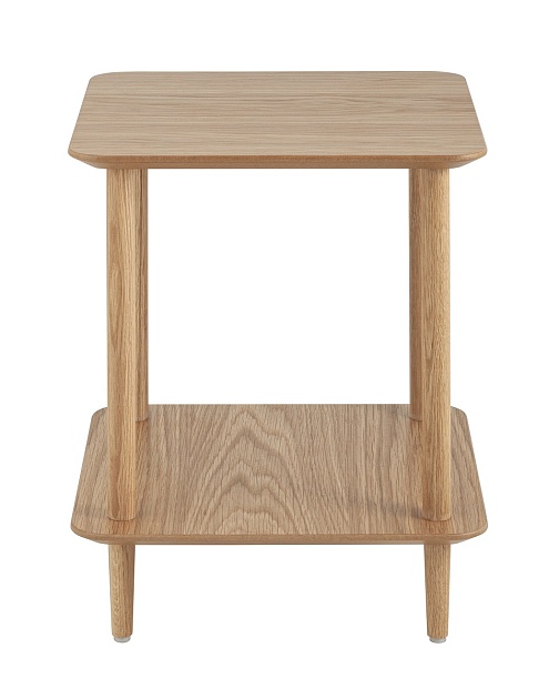 Журнальный стол Stool Group Stiff 40*40 светлое дерево УТ000036023 изображение 4 Журнальный стол Stool Group Stiff 40*40 светлое дерево УТ000036023 Фото № 4