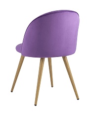 Кухонный стул Stool Group Лион Страйпс велюр лиловый DC-69030G HLR-32 5
