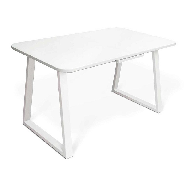 Кухонный стол Sheffilton SHT-T40/130-160 белый глянцевый/белый 5557229201 Фото № 1