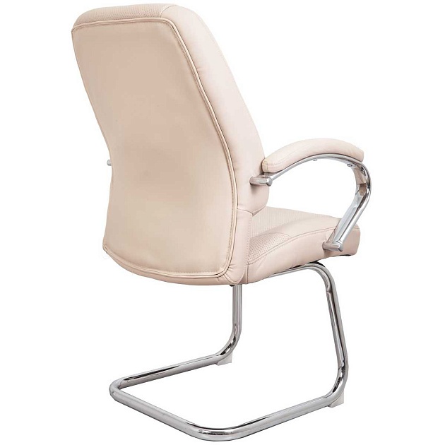 Офисный стул AksHome King бежевый, экокожа 69776 изображение 4 Офисный стул AksHome King бежевый, экокожа 69776 Фото № 4