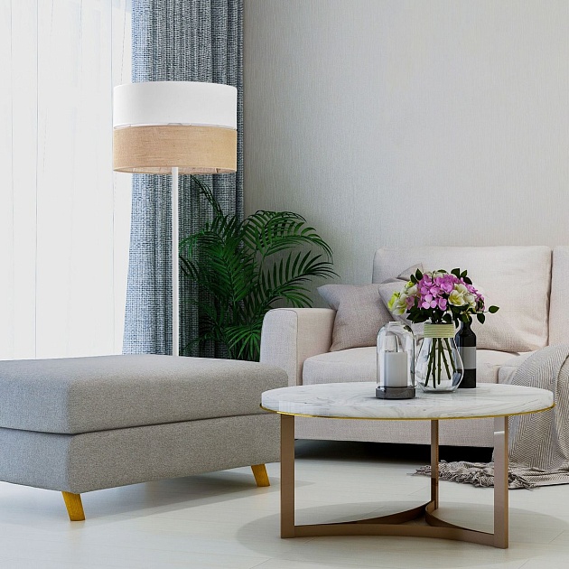 Торшер TK Lighting 5241 Linobianco изображение 6 Торшер TK Lighting 5241 Linobianco Фото № 6