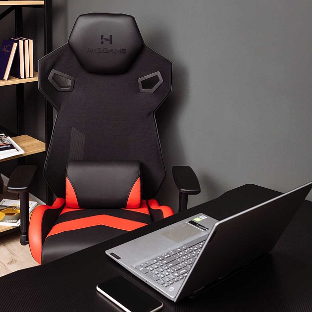 Игровое кресло AksHome Dynamit черный, экокожа 80347 изображение 16 Игровое кресло AksHome Dynamit черный, экокожа 80347 Фото № 16