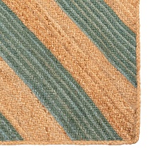 Ковер Tkano из джута с вставками зеленого цвета из коллекции Ethnic, 200х300 см TK22-DR0022 4