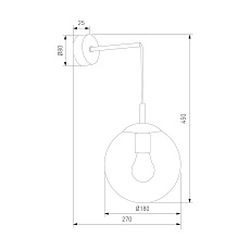 Бра TK Lighting 5389 Esme 1