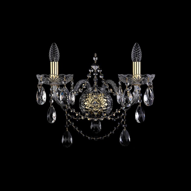 Бра Bohemia Ivele 1411B/2/195/XL G Фото № 1