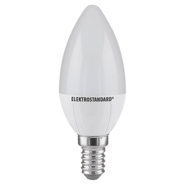 Лампа светодиодная Elektrostandard E14 6W 6500K матовая a049162 Фото № 1