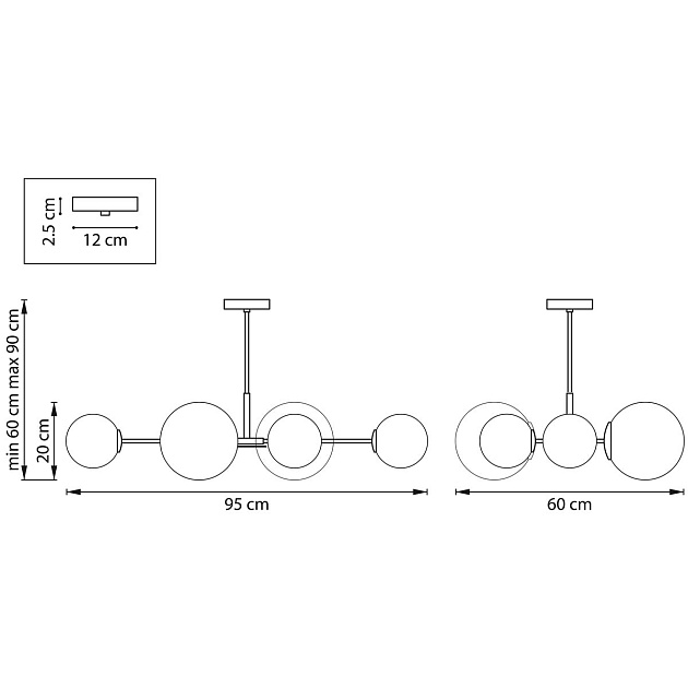 Подвесная люстра Lightstar Croco 815460 Фото № 2