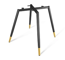 Стул Sheffilton SHT-ST35-1/S95-1 угольно-серый/черный муар/золото 1121259702 1