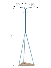 Напольная вешалка Мебелик Галант 213 007160 2