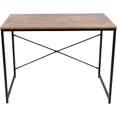 Письменный стол AksHome Opal темный орех, лдсп 80050