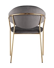 Кухонный стул Stool Group Эвита вельвет темно-серый FDC8022 DARK GREY FUT-81 5