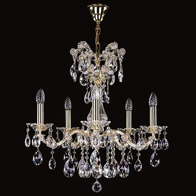 Подвесная люстра Artglass Maria Terezia 34 CE Фото № 1