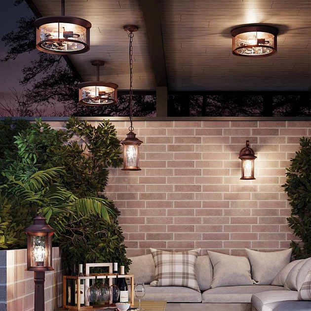 Уличный подвесной светильник Odeon Light Nature Mavret 4961/1 Фото № 4