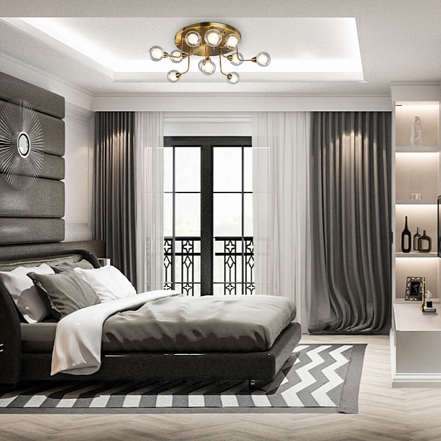 Потолочная люстра Divinare DALLAS 3360/15 PL-11 изображение 4 Потолочная люстра Divinare DALLAS 3360/15 PL-11 Фото № 4