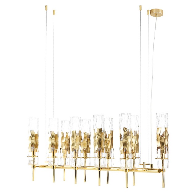 Подвесная люстра Crystal Lux Primavera SP10 Gold Фото № 3