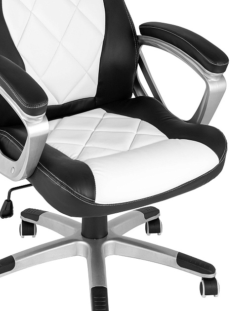 Игровое кресло TopChairs Continental белое SA-2027 white Фото № 7
