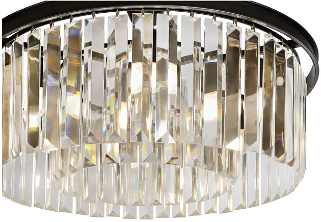 Подвесная люстра iLamp Triumph 6102-600 BK Фото № 2